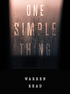 cover image of One Simple Thing